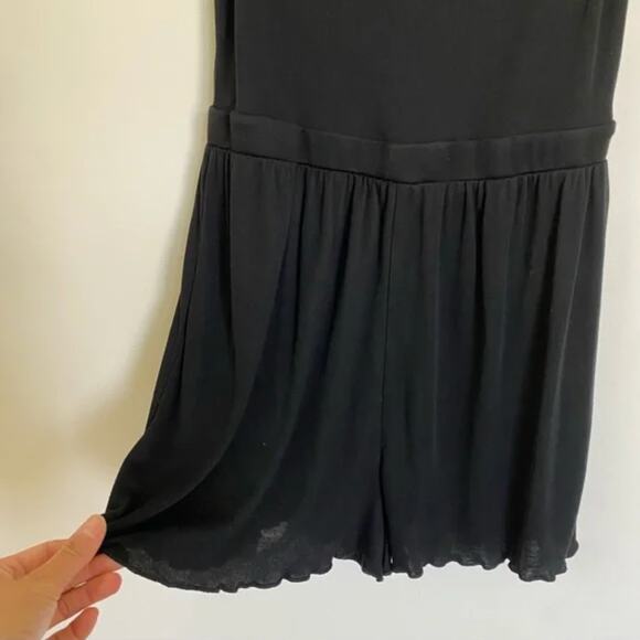 Revolve Lovers + Friends Phoenix Romper Black Medium - Picture 3 of 7